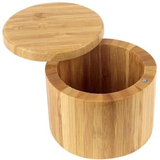 Bamboe Kruiden Jar Suiker Zout Peper Kruiden Tandenstoker Opslag Fles Kruiden Pot Kruidkruik Voor Keuken Tool