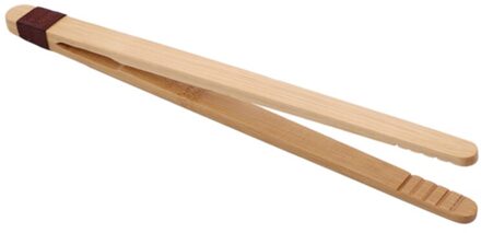 Bamboe Massief Hout Theekopje Clip Anti-Broeien Thee Clip Snoep Fruit Salade Klein Gereedschap Voedsel Clip Brood Tang Keuken accessoires Twine