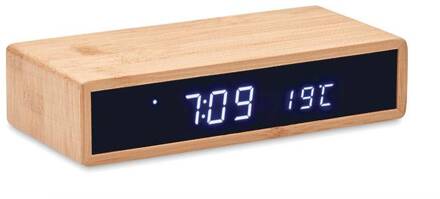 Bamboe Oplader en Klok