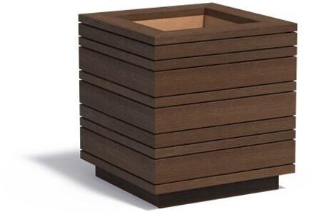 Bamboe plantenbak BANDU 80x80x85cm.