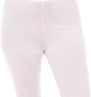 Bamboe Q-EN Low-Rise Legging met bies op de contouren 804 vrouw Wit