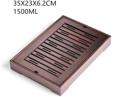 Bamboe Rechthoekige Thee Trays Water Opslag Thee Tafel Huishouden Kung Fu Thee Set Lade Thee Zee Retro Droge Brouwen Lade
