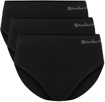 Bamboe Seamless Full Briefs Belle (3-pack) - Zwart XL