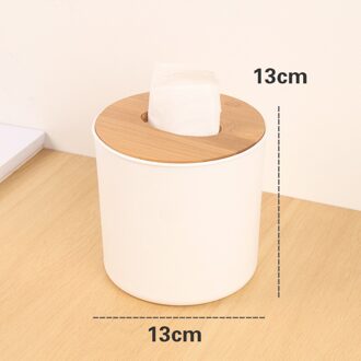 Bamboe Tissue Dozen Servet Houder Houten Cover Papieren Zakdoeken Auto Thuis Eettafel Keuken Opslag Organisatie Items