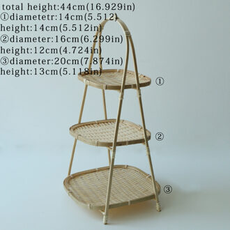 Bamboe Weven Rieten Manden Schotel Handgemaakte Huis Versieren Opslag Fruit Brood Eten Voor Keuken Organizer Panier Osier TW050E