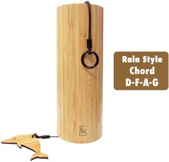 Bamboe Windgong Windchime Windbell Voor Outdoor Tuin Patio Home Decoratie Zen Meditatie Ontspanning Akkoord G-B-D-C Autumn stijl