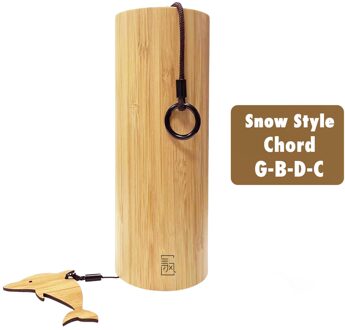 Bamboe Windgong Windchime Windbell Voor Outdoor Tuin Patio Home Decoratie Zen Meditatie Ontspanning Akkoord G-B-D-C Winter stijl