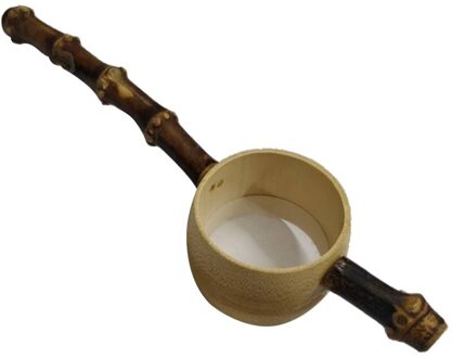 Bamboe Wortel Thee Zetgroep Mesh Vergiet Lange Handvat Thee Filter Zeef Thee Accessoires Ambachten