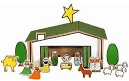 Bambolino Speelgoed Bruna Kerststal (Nijntje)