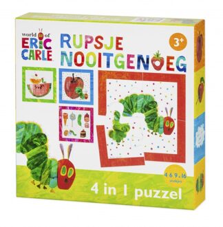 Bambolino Toys Bambolino Rupsje Nooitgenoeg Puzzel 4in1