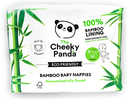 Bamboo Baby Luiers Maat 4 9-14kg - 38 stuks