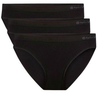Bamboo Basics 3 stuks Tess Seamless Taille Slip Zwart - Small,Medium,Large,X-Large,XX-Large