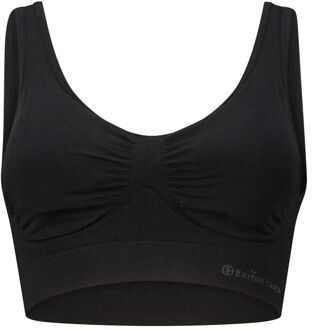 Bamboo Basics Basics Seamless Beha - Maat S - Vrouwen - zwart