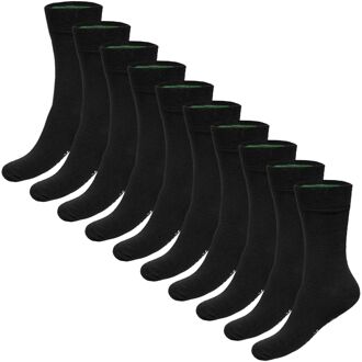 Bamboo Basics Beau Sokken (10-pack) zwart - 35-40