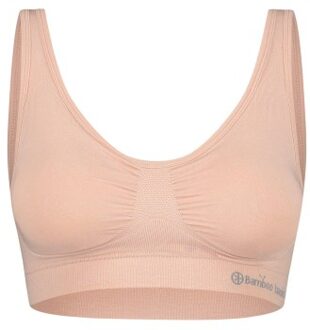 Bamboo Basics Fleur Padded Bra Zwart,Roze - Small,Medium,Large,X-Large,XX-Large