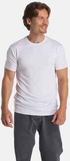 Bamboo Basics Ray Ondershirt 2-Pack Wit - S