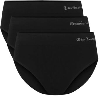 Bamboo Basics Seamless Full Briefs Belle (3-pack) - Zwart XL