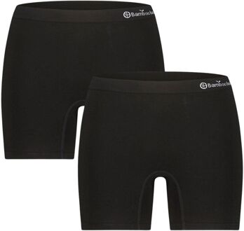 Bamboo Basics Selena Seamless Boxershorts Dames (2-pack) zwart - XXL