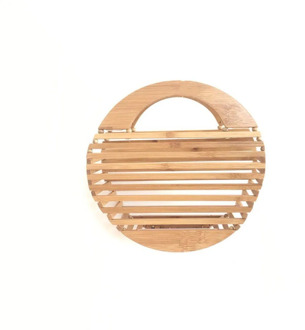 Bamboo Handbags for Women 2019 Hollow Out Summer Beach Bags Handmade Ladies Luxury Designer Mini Top-handle Tote Clutch Bag