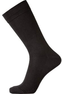 Bamboo No Elastic Sock Zwart,Blauw,Grijs - Maat 40/45,Maat 45/48