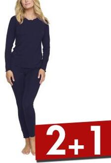 Bamboo Plain Long Pyjamas Set Zwart,Grijs,Blauw,Groen,Rood - Small,Medium,Large,X-Large,XX-Large