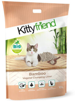 Bamboo plantaardige kattenbakvulling 10 liter