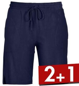 Bamboo Stretchterry Shorts * Actie * Blauw - Small