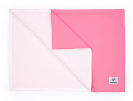 Bamboolik wasbare verschoningsmat (kleur: Pink - roze)