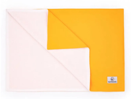 Bamboolik wasbare verschoningsmat (kleur: Yellow - geel)