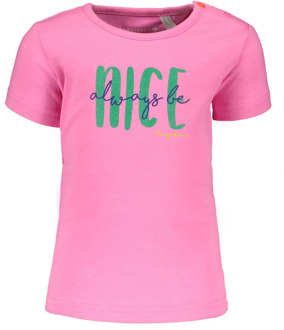 Bampidano Baby meisjes t-shirt ella neon Roze - 80