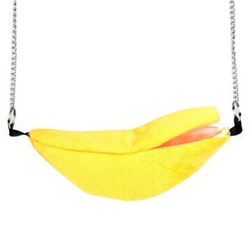 Banaan Huisdieren Hamster Opknoping Huis Hangmat Kleine Dieren Katoenen Kooi Slapen Nest Huisdier Bed Rat Hamster Speelgoed Kooi Swing