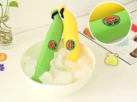 Banana Paraplu Um-Banaan Geel Groene Paraplu Draagbare Licht Kids Opvouwbare Banaan Paraplu Raingears