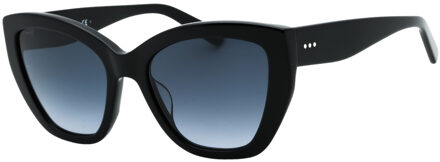 Banana Republic donkergrijze SF zwarte zonnebril met lens - One Size