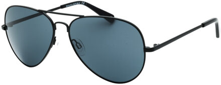 Banana Republic grijze matzwarte zonnebril met lens - maat