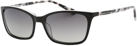 Banana Republic grijze SF gepolariseerde lens zwarte CRY-stijl zonnebril - maat