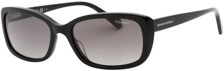 Banana Republic grijze SF gepolariseerde lens zwarte zonnebril - One Size