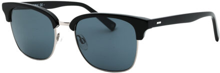 Banana Republic grijze SF zwarte ruthenium zonnebril met lens - One Size