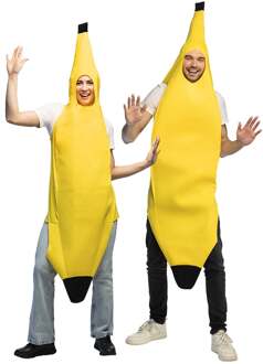 Bananen Outfit Volwassenen Charlie Geel - Beige - Creme