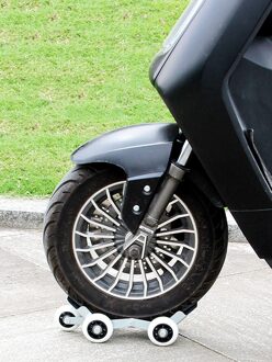 Band Schaatsen Motorfiets Band Dolly Met 5 Wielen Burst Band Zelf-Rescue Trailer Booster Platte Band Voor Elektrische Scooters driewielers