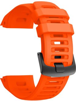 Band voor Garmin Instinct Smart Horloge Band Sport Siliconen Vervanging Polsband Kleurrijke Armband voor Garmin Instinct Correa oranje