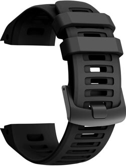 Band voor Garmin Instinct Smart Horloge Band Sport Siliconen Vervanging Polsband Kleurrijke Armband voor Garmin Instinct Correa zwart