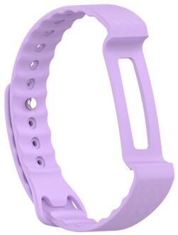 Band Voor Huawei A2 Band Pols Bandjes Siliconen Voor Huawei A2 Band Armband Kleurrijke Geweven Bandjes Voor Huawei A2 Smart accessoires paars