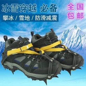 bandage stijl band stop off mountain snowboard gear traploze tien klimmen stijgijzers antislip overschoenen iceman pa