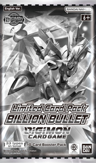Bandai Digimon TCG - Billion Bullet Limited Boosterpack