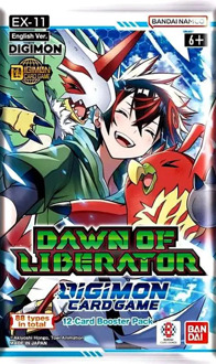 Bandai Digimon TCG - EX11 Dawn of Liberator Boosterpack