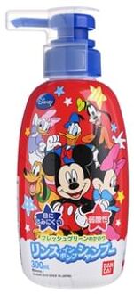 Bandai Disney Mickey Mouse Rinse In Pump Shampoo 300ml