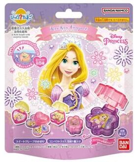 Bandai Disney Princess Rapunzel Glitter Compact Bath Ball 1 pc - Random Style