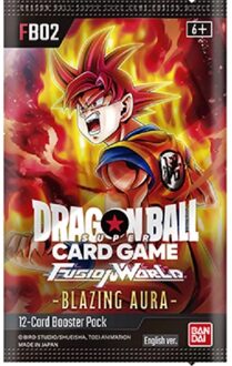 Bandai Dragon Ball Super - Fusion World 02 - Blazing Aura Boosterpack