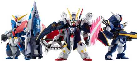 Bandai FW Gundam Convergence Core Cross Bone Action Figure Set Steel 7 B Team 6 cm