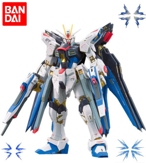 BanDai Gundam RG 14 1/144 STRIKE FREEDOM GUNDAM Multiple Wings Action Figure Toys Assemble Model Toys Figures for Children Kids